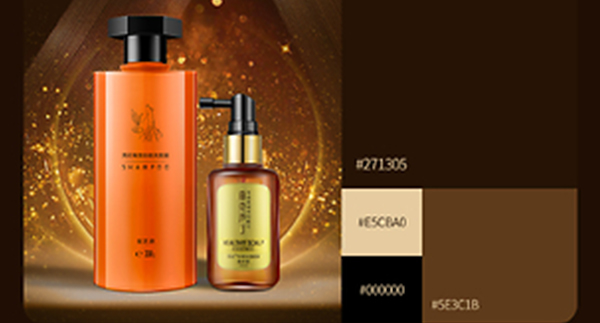 紫芝泉个人洗护用品洗发水套装电商详情页