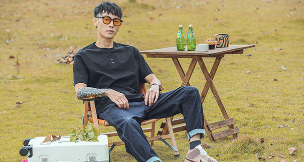 兵棍男装模特拍摄